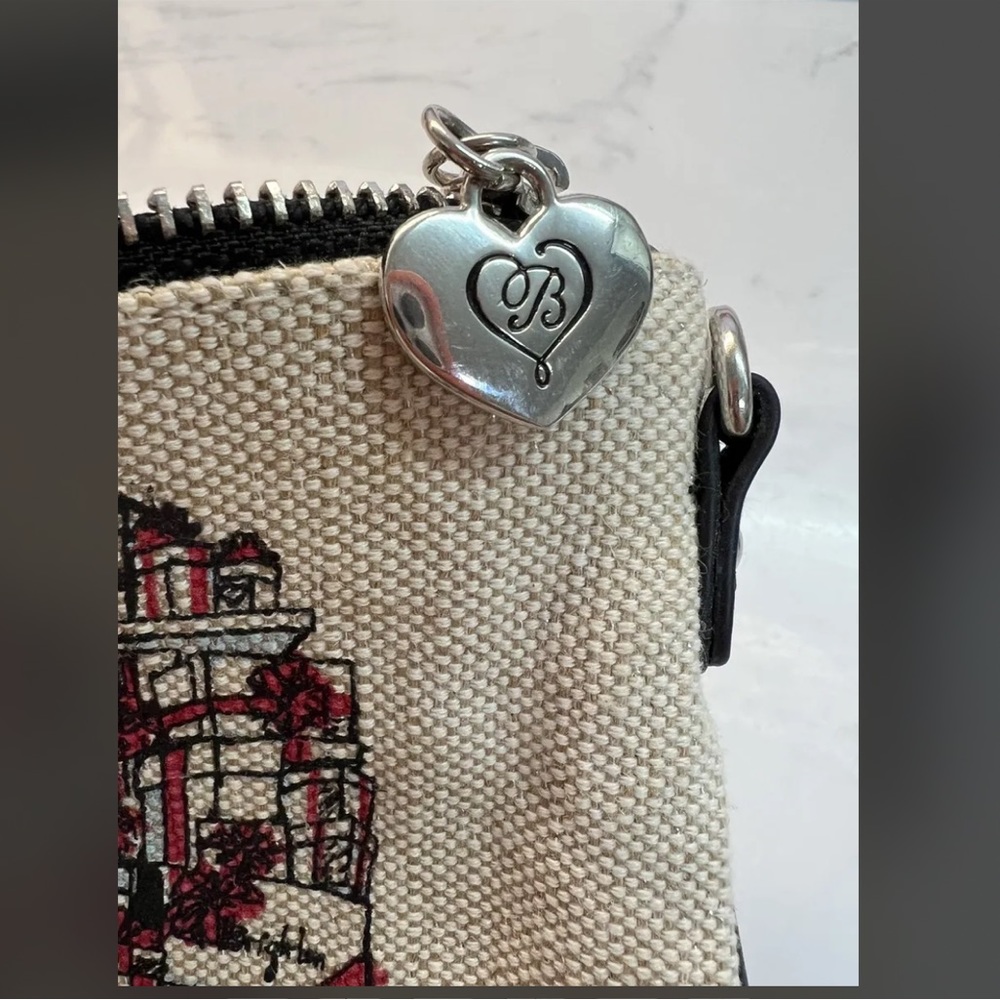 BRIGHTON Scottie Exercise Accessorize Pouch Canvas Bag - Picture 7 of 8